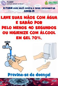 Lave suas mãos