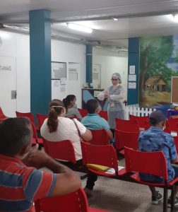 Higienização das mãos