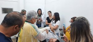 Foto 2 aula prática em ambulatórios da fuham