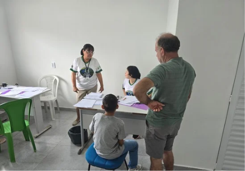 FUHAM_Equipe de médicas dermatologistas da FUHAM atendendo em Presidente Figueiredo_Foto_Arnoldo Santos